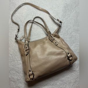EUC GORGEOUS COACH large leather bag with handles and shoulder strap